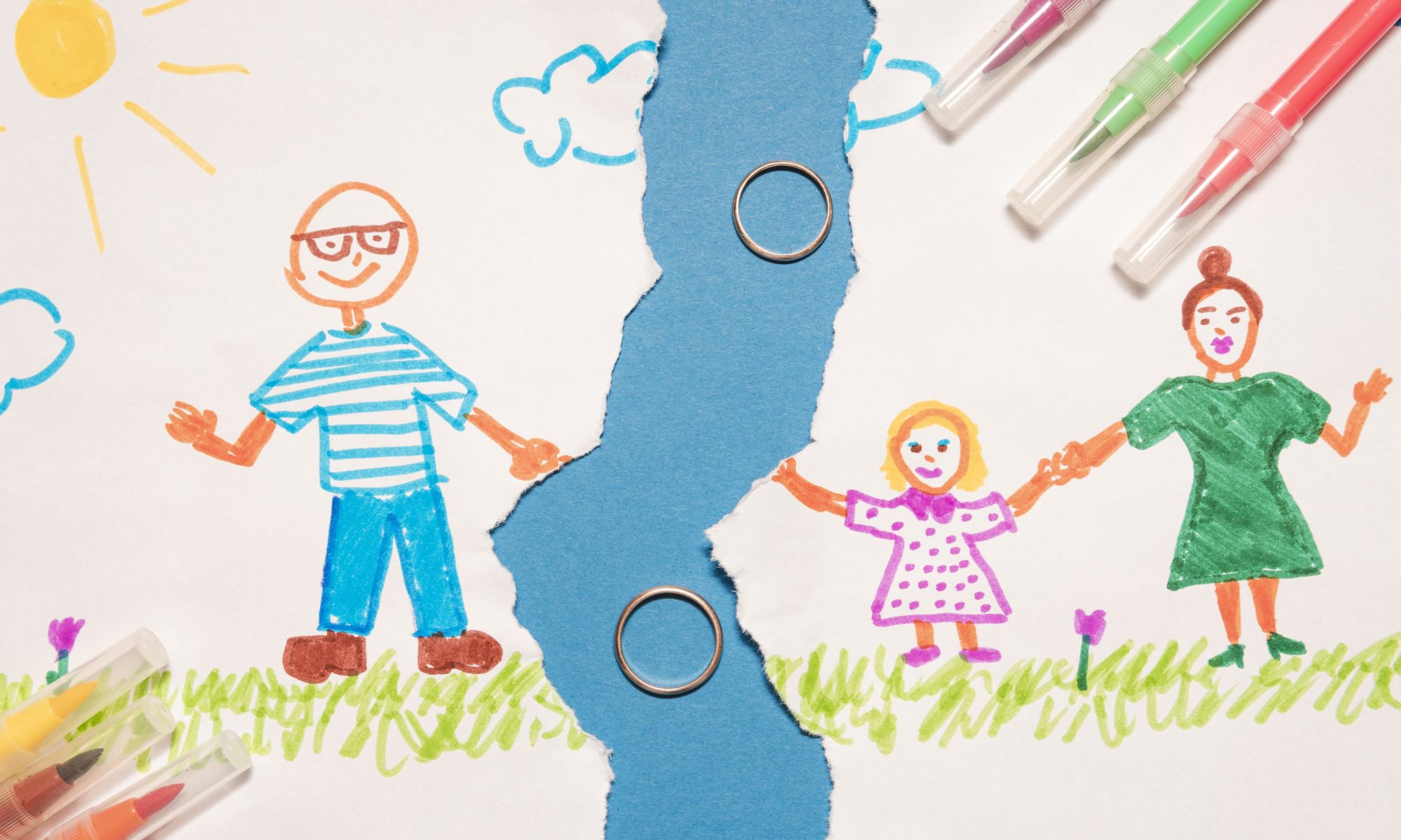 Kind praat over gevoelens bij scheiding met ouder